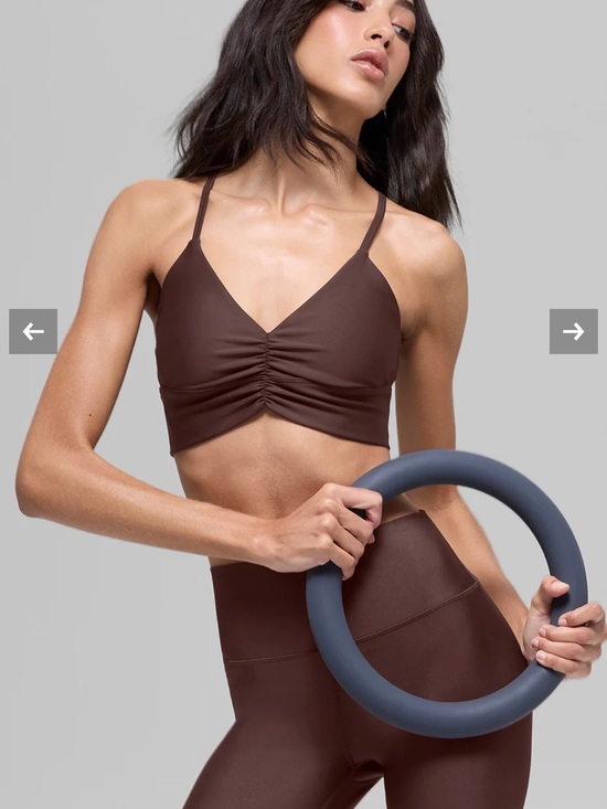 ALO Yoga Tops - Alo Airlift Divine Bra - XS Brown